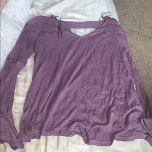 long sleeve detailed shirt